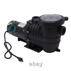 110-120V 1.5HP Filter Pump 6000GPH Inground Swimming POOL PUMP MOTOR with Strainer