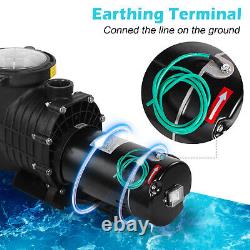 110V-240V 1.5-2.5HP Swimming Pool Pump Motor Hayward with Strainer In/Above Ground