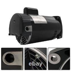 115/230V B2854 B2854V1 1.5HP Pool Pump Motor Square Flange Replacement Motor