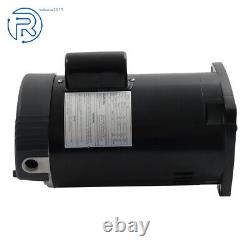 115/230V Square Flange Pool Motor Replacement Pump Motor 1.5HP B2854 B2854V1