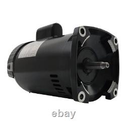 115/230V Square Flange Pool Motor Replacement Pump Motor 1.5HP B2854 B2854V1