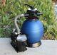 12 Sand Filter & Water Pump System 4 Above Ground Swimming Pool Soft Side Intex