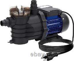 12Sand Filter Pump, 2641GPH 1/2HP Pool Sand Filter for Above Ground and Inground