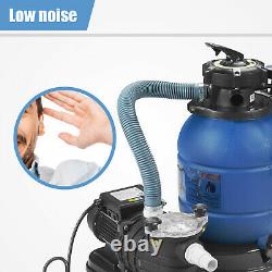 13 Above Swimming Pool Pump Ground Sand Filter 10000GAL 0.35HP Pro 2450GPH