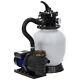 13 Sand Filter Pump, 3/4HP Pool Sand Filter for Above Ground and Inground Pool