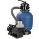 13 Sand Filter with 3/4HP Water Pump Above Ground Swimming Pool Pump 2400GPH