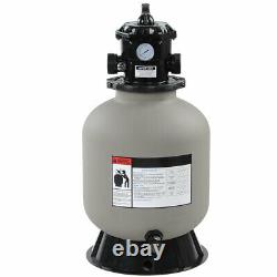 16 Swimming Pool Pump Sand Filter Above Inground Pond Fountain Fit 0.35-0.75HP
