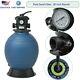 18 Swimming Pool Sand Filter Above Inground Pond Fountain Fit 1 HP Pump