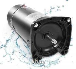 1HP 115/230V Pool Motor 3450RPM 48Y Frame Square Flange Pool Pump Motor USQ1102