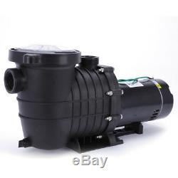 1HP In-Ground Swimming Pool Pump Motor Strainer in Ground UL Listed 110-120V
