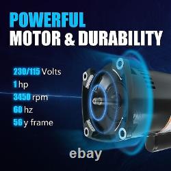 1HP Pool Pump B2853V1 B2853 Swimming Pool Pump Square Flange Pool Pump Motor