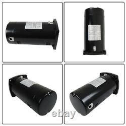 1HP Pool Pump Motor USQ1102 Pool Motor 3450RPM 48Y Frame Square Flange 115/230V