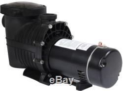 1HP Swimming Pool Pump In Ground Motor with Strainer, High-Flo, Hi-Rate Inground