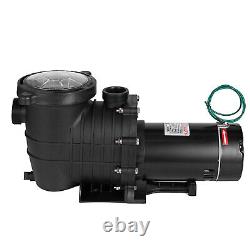 2.0 HP In/Above Ground Swimming Pool Pump Sand Filter Pump with Strainer