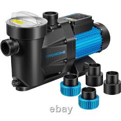 2.0HP Self Primming Swimming Pool Pump 7140 GPH withTimer for in/Above Ground Pool