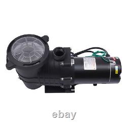 2.0HP Swimming Pool Pump In/Above Ground & Motor Strainer Filter Basket