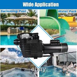 2.5 HP 2 Speed Inground Swimming Spa Pool Pump 9000/4140 GPH 2 NPT 220-240V