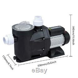 2.5HP Electric Pump Motor 110V In Ground Above Ground Swimming Pool With Filter