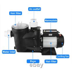 2.5HP Hayward Swimming Pool Pump In/Above Ground with Motor Strainer Filter Basket