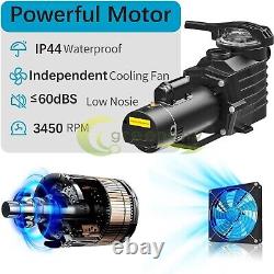 2.5HP IN GROUND Swimming POOL PUMP MOTOR with Strainer 2 thread NPT for Hayward