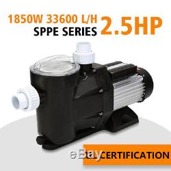2.5HP IN Ground Pool Pump110VSwimming SPA MOTOR Strainer Above Inground Durable