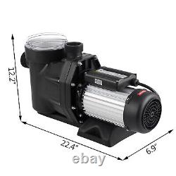 2.5HP In/Above Ground Swimming Pool Pump 1850w Hayward Motor With Strainer Basket