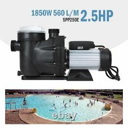 2.5HP In/Above Ground Swimming Pool Pump Motor Strainer Generic 560 L/m