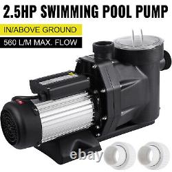 2.5hp Pool Pump Motor Above Ground Swimming Pool Filter Hi-Flo With Strainer Baske