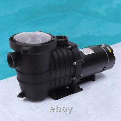2 HP Swimming Pool Pump Motor Withstrainer Basket In/above Ground 118.8GPM 110V