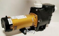 2 speed 2HP Inground Swimming Spa Pool Pump 5850 GPH Dual Speed Motor 2 NPT