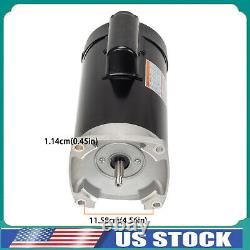 230 V For Whisperflo 2 HP Pool Pump Motor Century B855 2.0 HP B2855