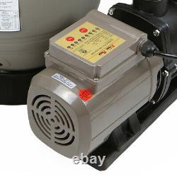 2640 GPH Self Priming Swimming Pool Pump with Timer 13 Sand Filter Above Ground