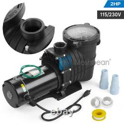 2HP 115-230V Swimming Pool Pump Motor withStrainer Generic In/Above Ground 6800GPH