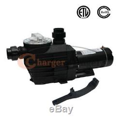 2HP 115-230v 2 thread NPT IN GROUND Swimming POOL PUMP MOTOR with Strainer