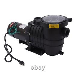2HP 118.8GPM Swimming Pool Pump Motor In/Above Ground with Strainer Filter Basket