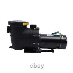 2HP 6815GPH Swimming Pool Pump In/Above Ground & Motor Strainer Filter Basket