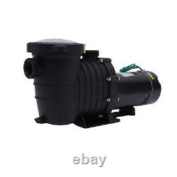 2HP 6815GPH Swimming Pool Pump In/Above Ground & Motor Strainer Filter Basket