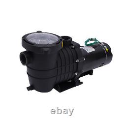 2HP 6815GPH Swimming Pool Pump In/Above Ground & Motor Strainer Filter Basket