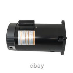 2HP B2855 Square Flange Pool Pump Motor 230V Threaded Shaft Swimming Pool Pump