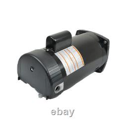 2HP B2855 Square Flange Pool Pump Motor 230V Threaded Shaft Swimming Pool Pump