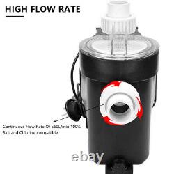 2HP Hayward Above/Inground Swimming Pool Sand Filter Pump Motor Strainer 115V