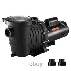 2HP Swimming Pool Pump 2 Speed Hi/Lo Filter Pump withStrainer for In/Above Ground