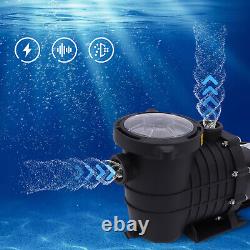 2HP Swimming Pool Pump In/Above Ground with Motor Strainer Filter Basket 6815GPH