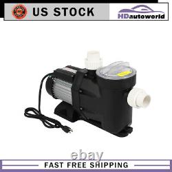 2HP Swimming Pool Pump Motor, Above/Inground, 1500W, 110-120V 450L/min