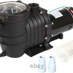 2Hp 110V Swimming Pool Pump 111Gpm Filter Garden Inground And Pools Water Pump