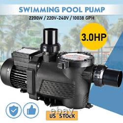 3.0 HP Pool Pump 10038GPH Pump Above Ground Inground Swimming Pool Pump US STOCK
