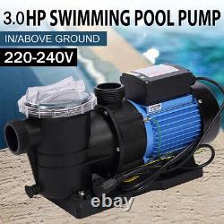 3.0 HP bomba de alberca High Speed Pool Pump up to 50000 Gallon Inground Pool US