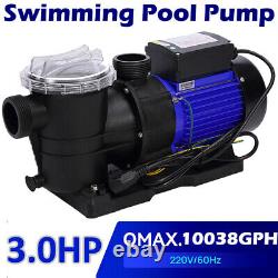 3.0HP Pool Pump For Pentair with UL 3-Phase Commercial High Speed Pump 220-240v