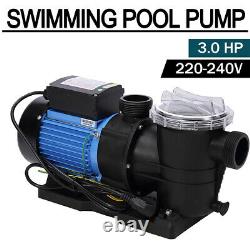 3.0HP Swimming Pool Pump Motor In/Above Ground with Strainer Filter 2200W outdoor