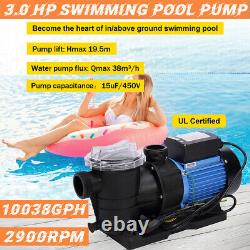 3.0PH Super Pump For Above Ground/In-Ground Swimming Pools Pump Fit For Hayward